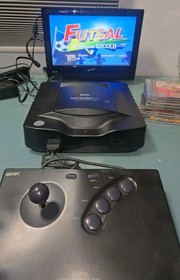 US Neo Geo CD Console with 3  Controllers + 8  GAMES  READ LISTING!