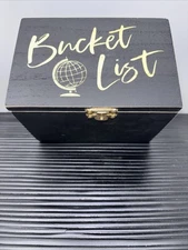 Fun Bucket List Black Box With Notes