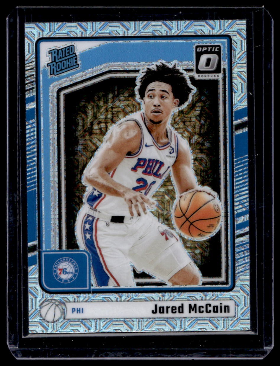2024-25 Donruss Optic Rated Rookie Jared McCain Silver Choice #270 VK