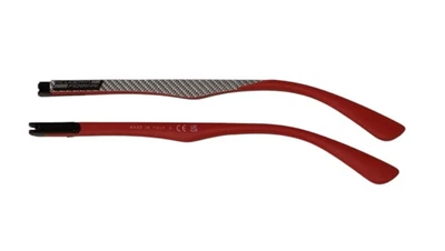 Ray Ban 8313M Ferrari Aste De Remplacement Carbone Noir F0096G - Photo 1/2