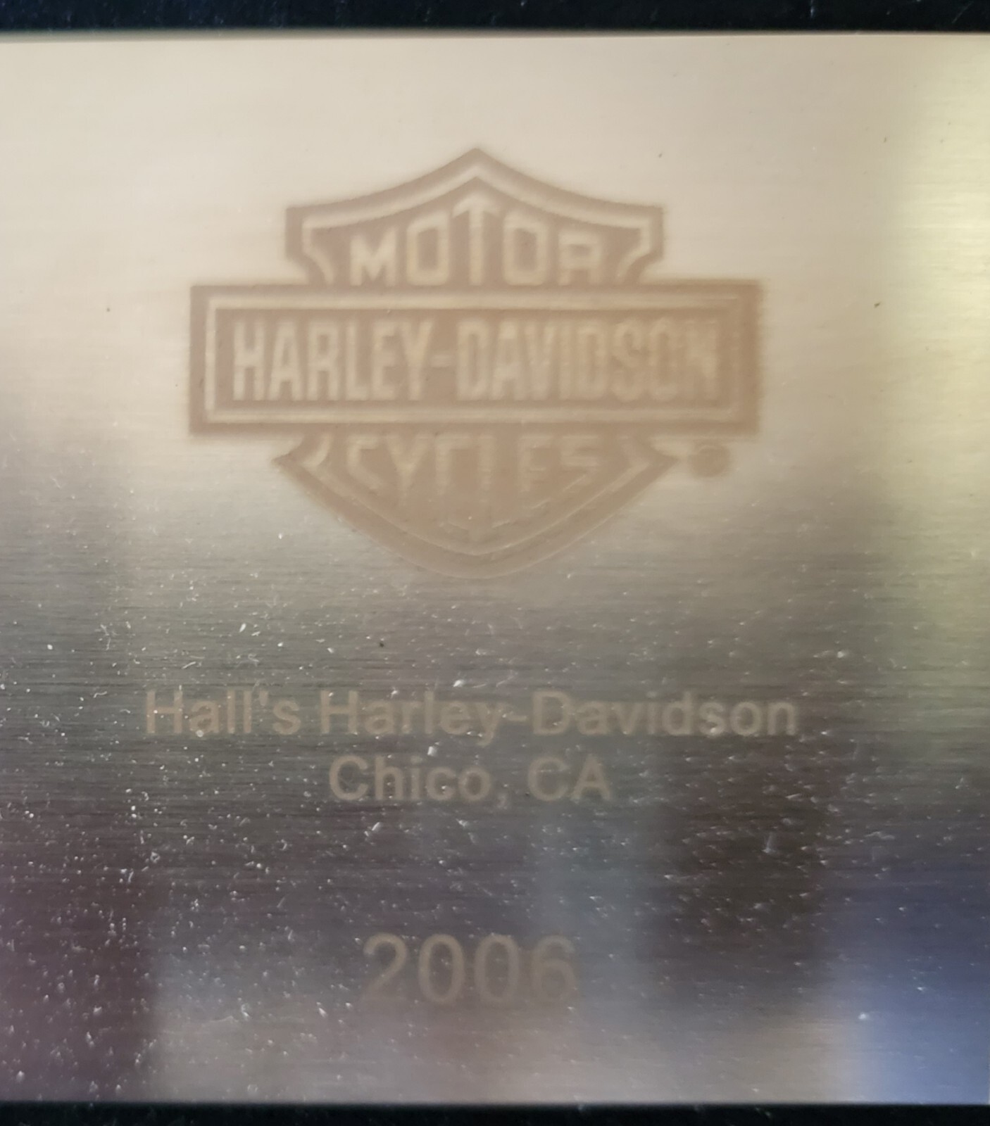 2006 Harley Davidson Mini Gas Tank Collector Set Hell's Harley Davidson