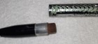 "Haas Pattern Works*Galion, Ohio" Designed Chrome & Black LIGHTER/WORKING PENCIL — photo 10