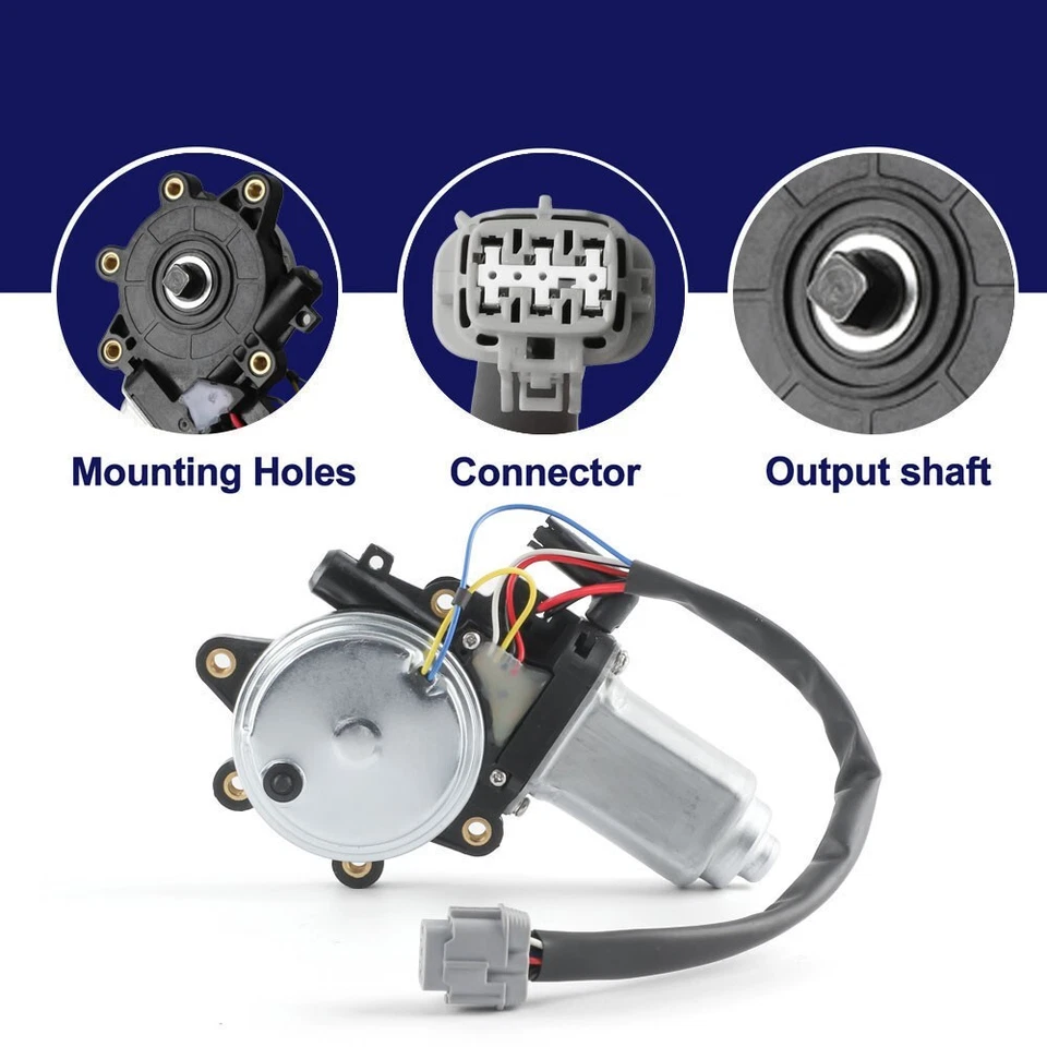 Window Lift Motor For 2002-2006 Infiniti Q45 Rear Right 82730AR000 & 82730AR001 - Изображение 2 из 4