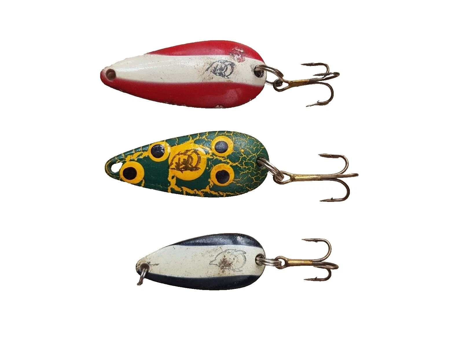 Salmon Vintage Metal Fishing Lures