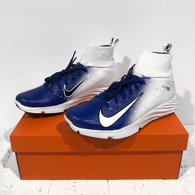 Nike Vapor Untouchable Speed Turf 2 Football White Blue Size 12.5 AO8744-104 | eBay
