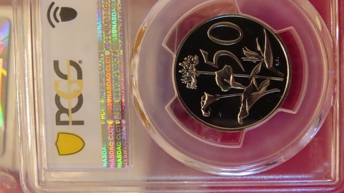 1971 SÜDAFRIKA 50 CENT NGC PR68 WUNDERSCHÖN - Bild 6 von 9