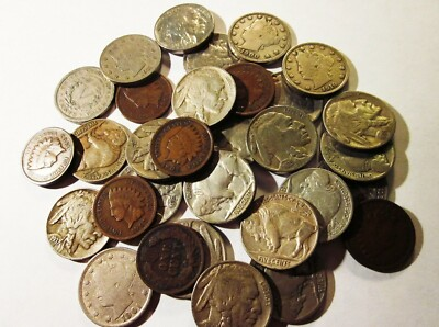 #ad Old U.S. Coin Estate Lot Indian Head Liberty Buffalo Nickel 3 Coin Set $6.99