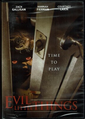 Evil Little Things (New Factory Sealed DVD) 2019 Horror - Zach Galligan