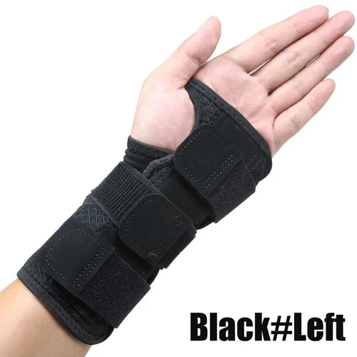 Handgelenk Handbandage Unterstützung Karpaltunnel Verstauchung Arthritis Fitnessstudio Schiene rechts/links - Bild 18 von 20