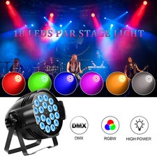 Par Lighting Stage Light 270W RGBW 18 LED Strobe Beam DMX512 DJ Disco Party Show