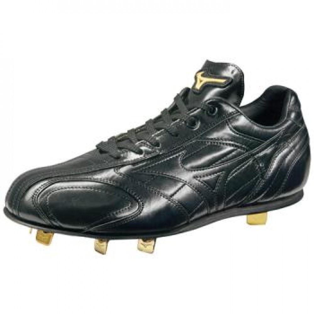 MIZUNO Baseball spikes Mizuno Pro 2KW224 Black X black US9.5