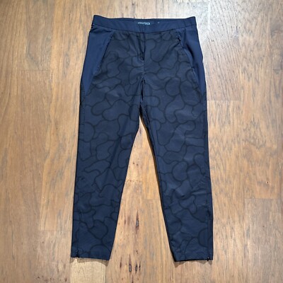 William Murray Pants Mens XL Blue Camo All Over Print Slim Fit Ankle  Performance