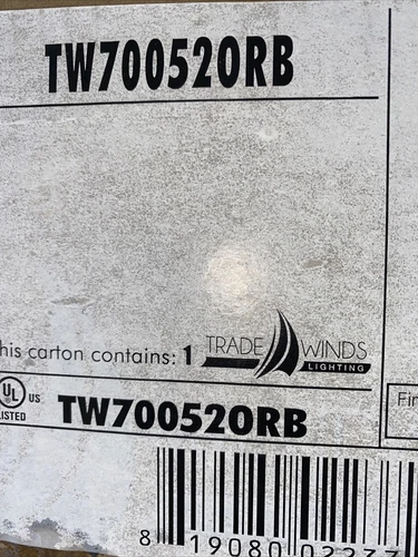 Trade Winds 1-Light Pendant in Oil Rubbed Bronze - Picture 2 of 2