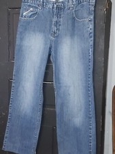 Vintage Paco Jeans Y2K Baggy Wide Leg Skater Denim Men's Size 36x30