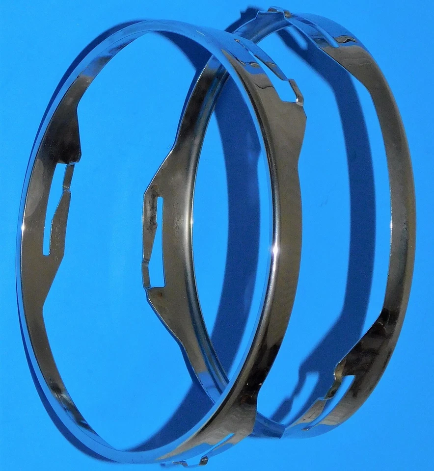 Mercedes-Benz W115 220D 1975 1976 OEM faro bombilla anillo de retención par Foto 2 de 4