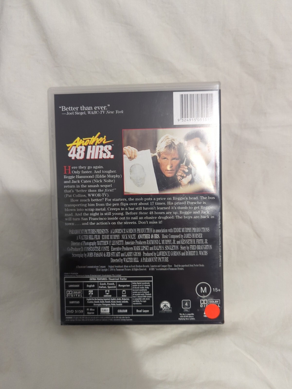 Another 48 Hours (DVD, 1990) 9324915051591 | eBay