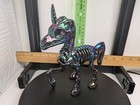 Iridescent Unicorn Skeleton Halloween Decoration statue figurine plastic 7” — photo 7