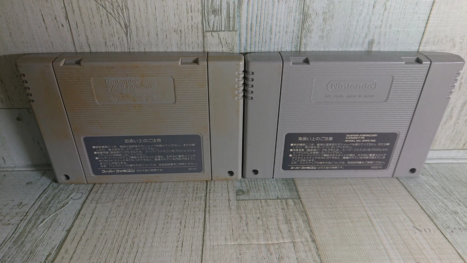Super Famicom Super Mario World ＆Super Tetris 2+BOMBLISS Set of 2 Japan Ver USED - Image 2 of 4