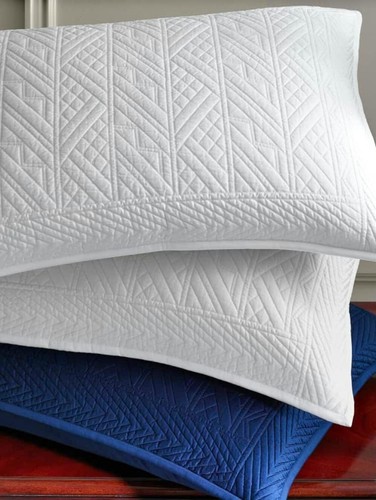 Ralph Lauren Oakfield Quilted Standard Sham $185 White - Picture 2 of 8