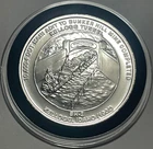 1982 Bunker Hill BH-2 Kellogg Tunnel Proof Coin 1 Troy Oz .999 Fine Silver Round