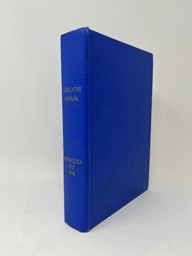 Minnesota Legislative Manual MN 1957-1958 100 Year Anniversary Book - 第 2 张/共 17 张