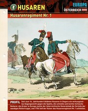 Huzarowie - Pułk Huzarów nr 1 - Karta informacyjna