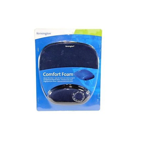 Kensington Foam Mouse Mat with Cushioned Wristrest Blue 64271 *FREE DELIVERY* - Image 2 of 2