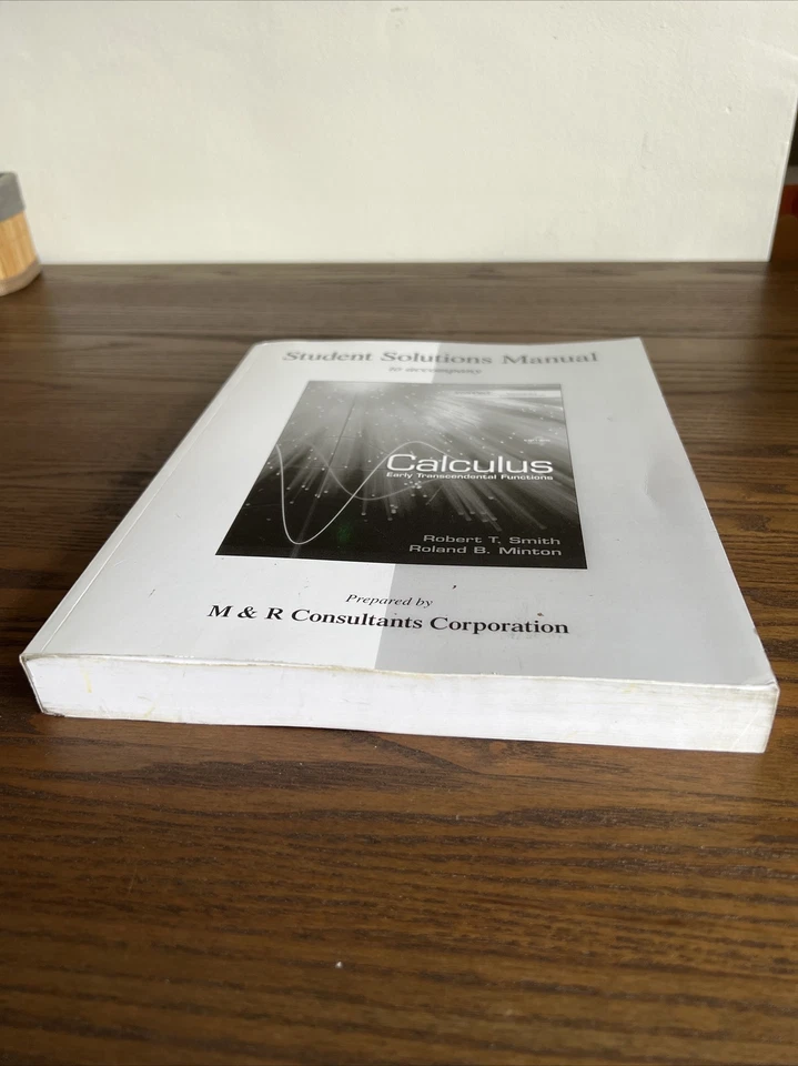 Student Solutions Manual for Calculus: Early Transcendental Functions - Image 2 of 4