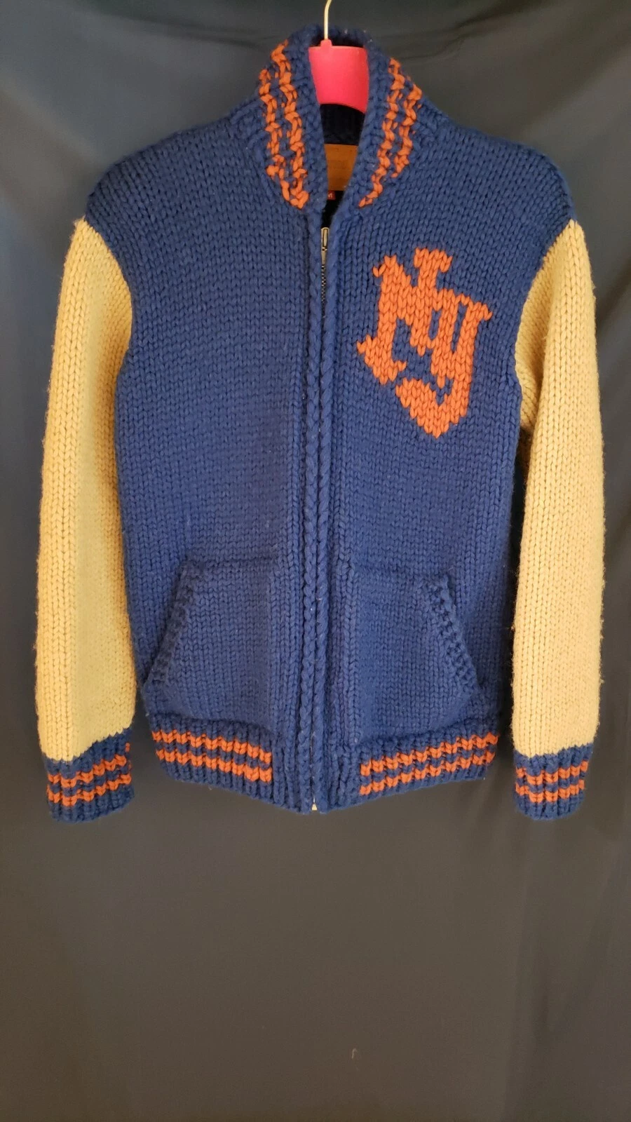 Pull en laine Supreme fermeture éclair complète