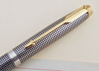 Parker 75 MD 925 Argent Massif Sterling Silver Fountain Pen 18K Gold Nib France — photo 4