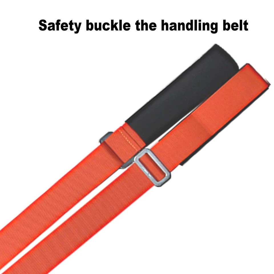 4TLG. Tragegurte Umzug Möbel Shoulder Dolly Set 400 KG Tragehilfe Möbeltransport - Bild 3 von 4