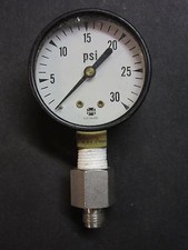Us Gauge 0-30psi Pressure Gage Dial No. 12106 Used Us Gauge 0-30psi Pressure Gage Dial No. 12106 Used