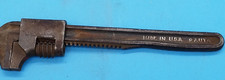 VINTAGE 9" ADJUSTABLE AUTO MONKEY PIPE WRENCH