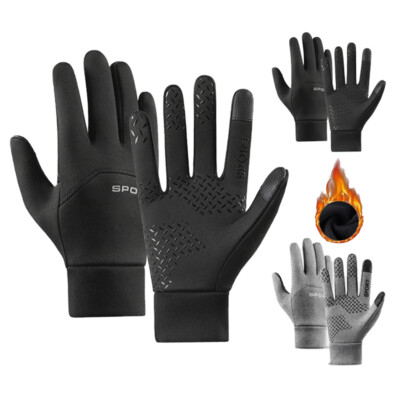Winter Thermal Gloves Ski Gloves Warm Liner Touch Screen for