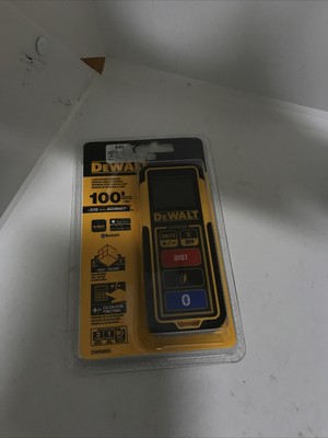 Dewalt Dw099S 100 Ft Bluetooth-Enabled Laser Distance Measurer NEW | eBay
