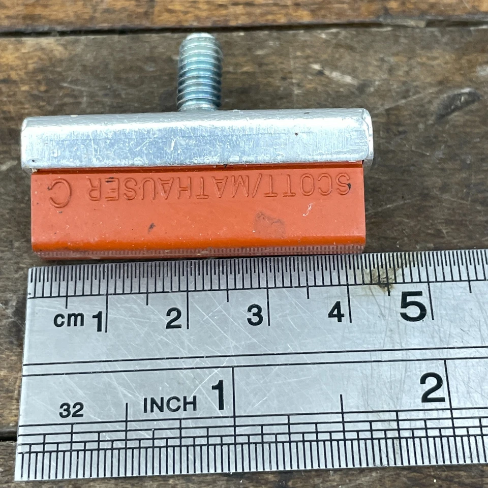 Pastillas de freno Scott Mathauser C de colección NOS zapatos Old School BMX carretera salmón 4 Foto 3 de 4