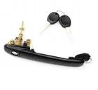 for SEAT IBIZA (1993-1999) DOOR HANDLE OUTER HANDLE LEFT FRONT 2 KEYS 56mm