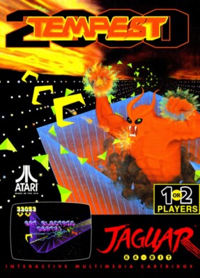 Atari Jaguar Spiel - Tempest 2000 Modul