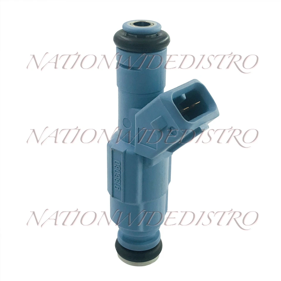 5x Inyectores de combustible Bosch OEM para 1999-2006 Volvo C70 V70 S60 2,3 L S80 2,5 L I5 Foto 3 de 4