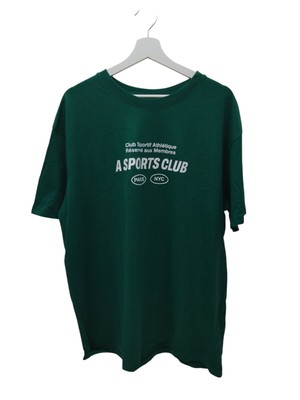 Mister Tee Herren T-Shirt petrol green A Sports Club Gr. L