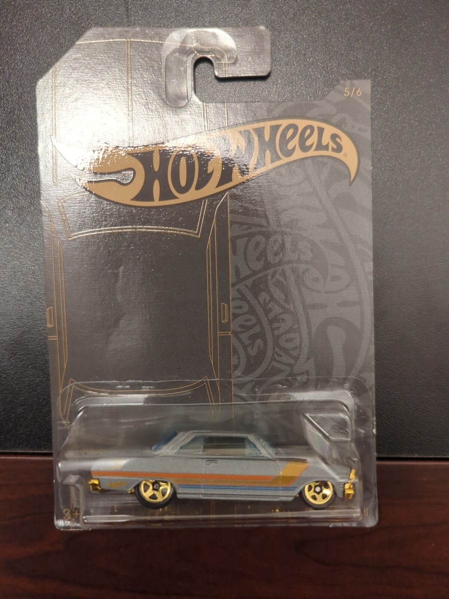 Hot Wheels 1/64 Chevrolet Chevy II 1963 - Série Mainline 2019 #5/6 - Neuf