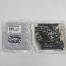 2 pk- Steel Sheet Metal Screw, Black Oxide, Pan Head, Phillips Drive, Type A 3”