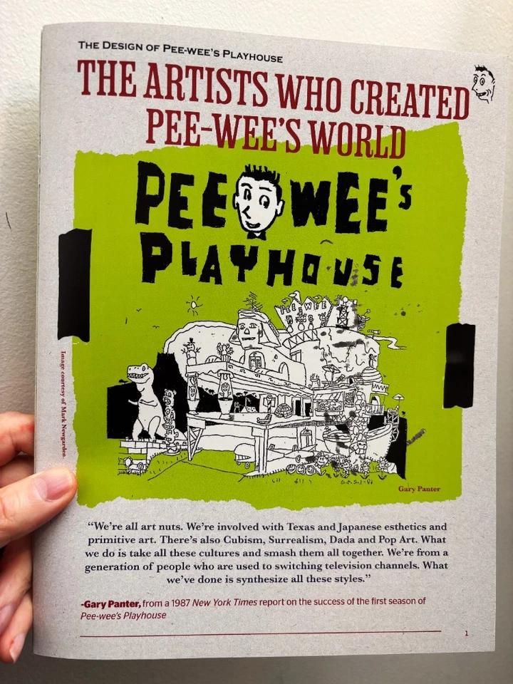 The Art of Pee-wee's Playhouse - Pee-wee Herman - HBO Film - PLUS BONUS ITEM!  - Image 3 of 4