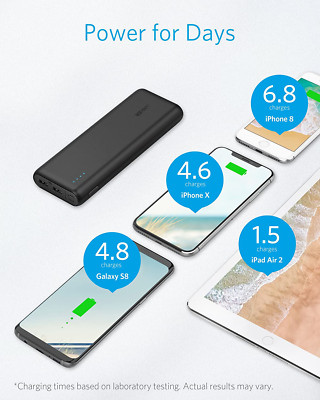 Portable Power Bank Charger External Battery Cell Phone/Tablet High Cap/Speed