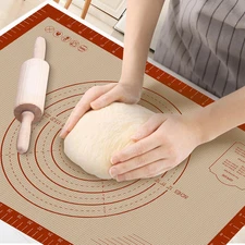 Silicone Baking Mat, 0.7Mm Extra Thick 24" X 16" Large Non Stick Pastry Dough Sh