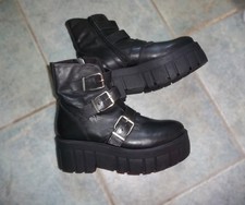  Plateau Stiefel Platform Boots Stiefelette NewRock&KILLSTAR ähn. aber leicht 42
