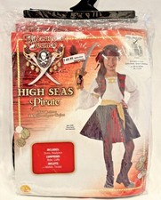 Rubies Buccaneer High Seas Pirate Halloween Costume Child Size XS 2-4