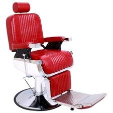 Height Adjustable Hydraulic Recline Barber Chair, Spa Salon Tattoo Beauty Chair