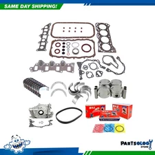 DNJ EK501CM Master Engine Rebuild Kit For 1994 Suzuki Swift 1.3L SOHC 8v Cu. 79