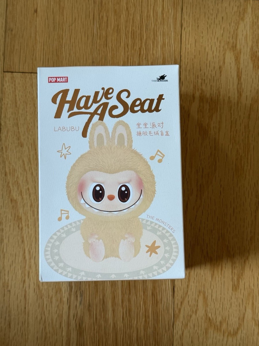 ミュージシャン LABUBU THE MONSTERS Have a seat BOX POP NOW:THE MONSTERS - Have a Seat Vinyl Plush Blind Box